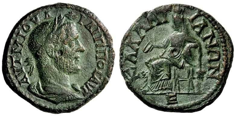 4258 Callatis Moesia Inferior Philippus I AE