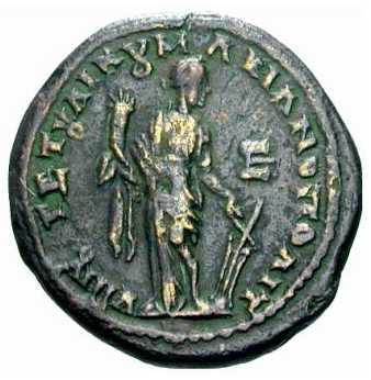 v3628 Deultum Septimius Severzs AE rev