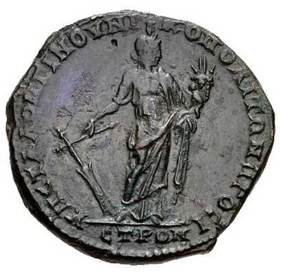 v3775 Nicopilis ad Istrum Diadumenianus AE rev