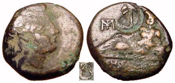 2127 Odessus Thracia AE
