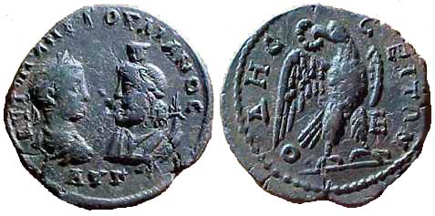 3608 Odessus Moesia Inferior Gordianus III AE
