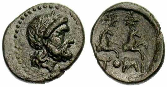 1297 Tomis Moesian Inferior Dominium Romanum AE