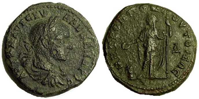 2444 Tomis Moesia Inferior Severus Alexander AE