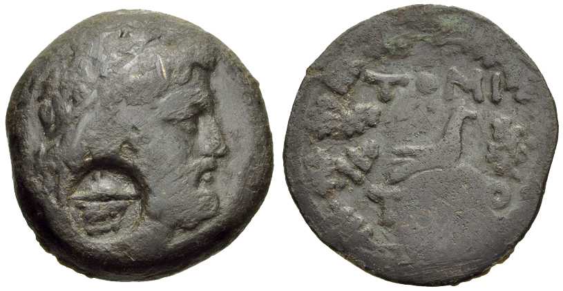 3627 Tomis Moesia Inferior Dominium Romanum AE