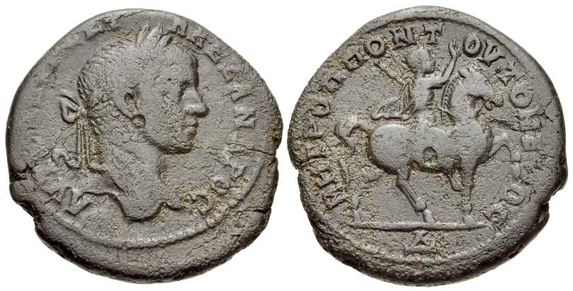 3640 Tomis Moesia Inferior Severus Alexander AE