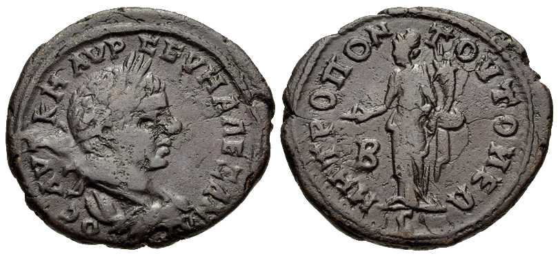 3835 Tomis Moesia Inferior Severus Alexander AE