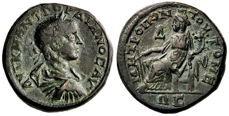 4252 Tomis Moesia Inferior Gordianus III AE