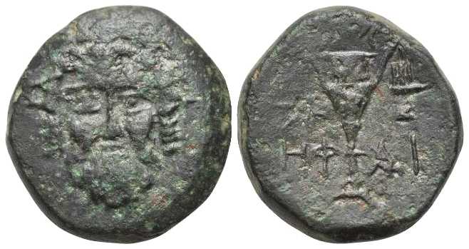 5537 Hephaestia Lemnos Insulae Thraciae AE