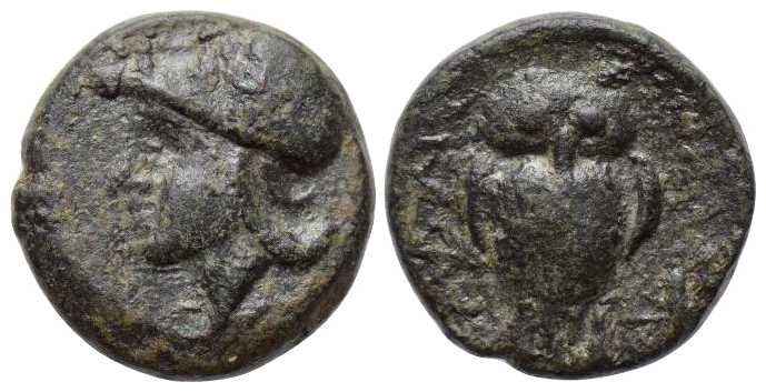 6114 Hephaestia Lemnos Insulae Thraciae AE