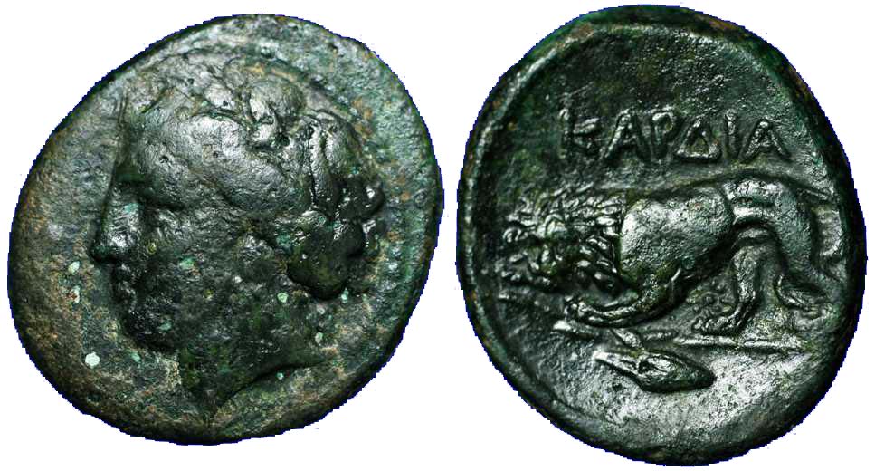 3387 Cardia Peninsula Thraciae AE