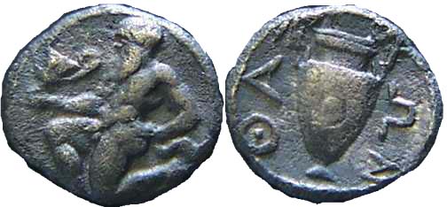 40 Thrace Thasos Trihemiobol AR