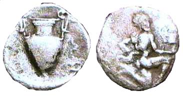 41 Thrace Thasos Trihemiobol AR