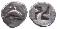 271 Thrace Thasos Hemiobol AR