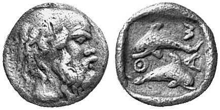 664 Thrace Thasos Tritartemorion AR