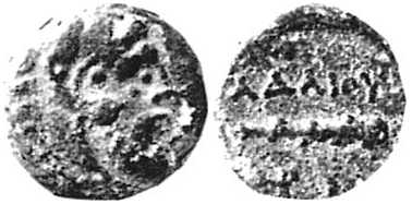 v127 Adaeus Rex Thraciae AE