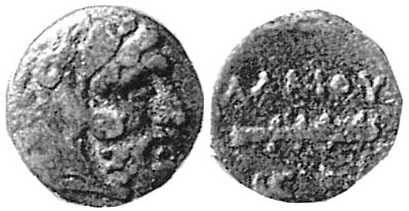 v130 Adaeus Rex Thraciae AE