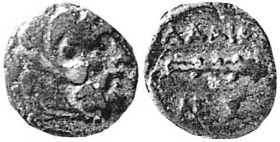 v131 Adaeus Rex Thraciae AE