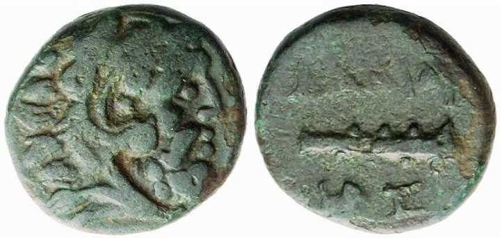 v130 Adaeus Rex Thraciae AE
