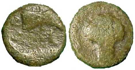 1976 Amadocus II Rex Thraciae AE