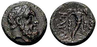 3843 Cavarus Rex Gallicus Thraciae AE
