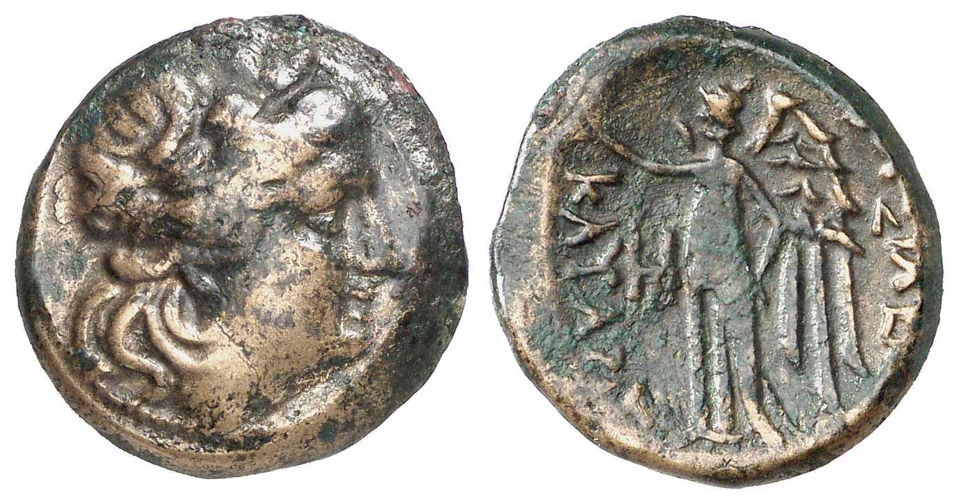 v1347 Cavarus Rex Thraciae AE