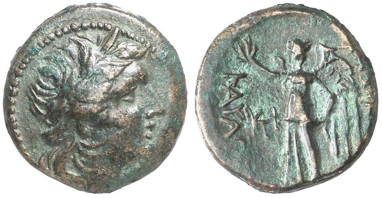 v1351 Cavarus Rex Thraciae AE
