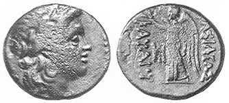 v1368 Cavarus Rex Thraciae AE