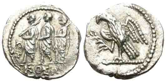4140 Coson Rex Scythicus Thraciae Drachm AR
