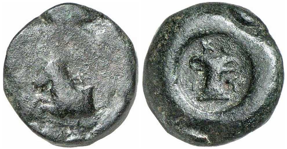 2701 Cotys I Rex Thraciae AE