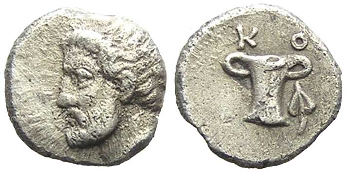 2991 Cotys I Rex Thraciae AR