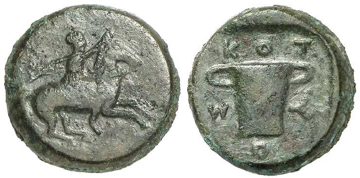5155 Cotys I Reges Thraciae AE