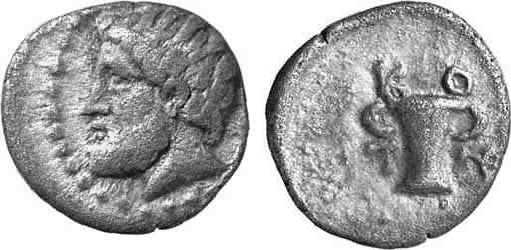 v100 Cotys I Reges Thraciae AR