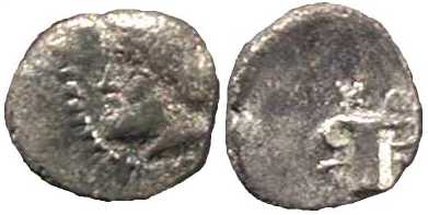 v106 Cotys I Reges Thraciae AR