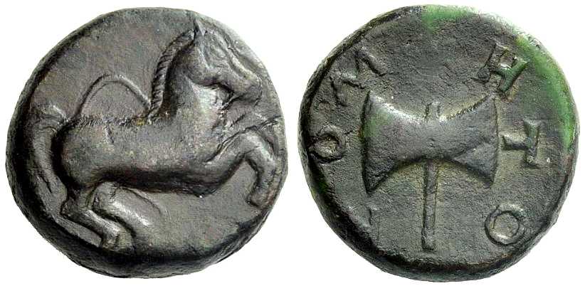 3872 Metocus Rex Thraciae AE