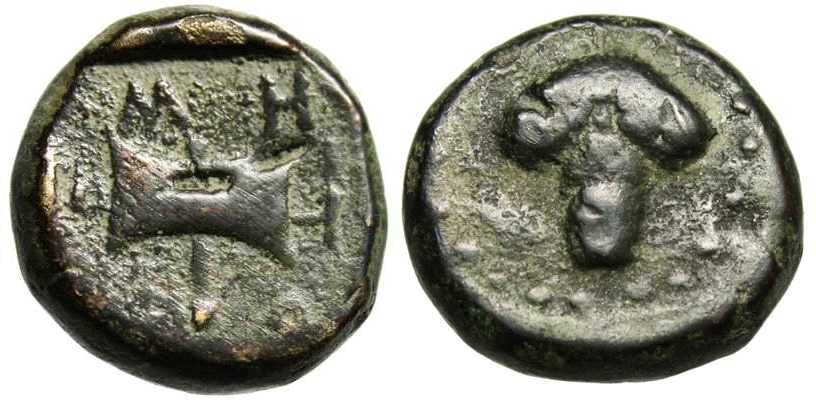 4519 Metocus Rex Thraciae AE