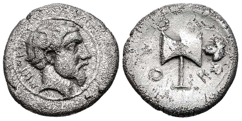 6295 Metocus Rex Thraciae AR