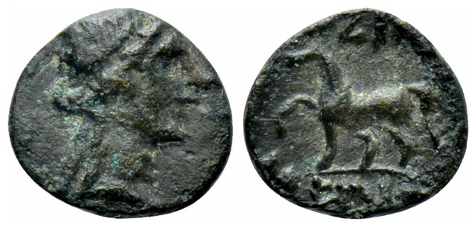 7131 Mostis Rex Thraciae AE