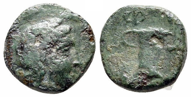 7084 Philetas Rex Thraciae AE