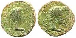 1181 Rhoemetalces I Rex Thraciae AE