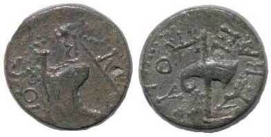 1511 Rhoemetalces I Rex Thraciae AE