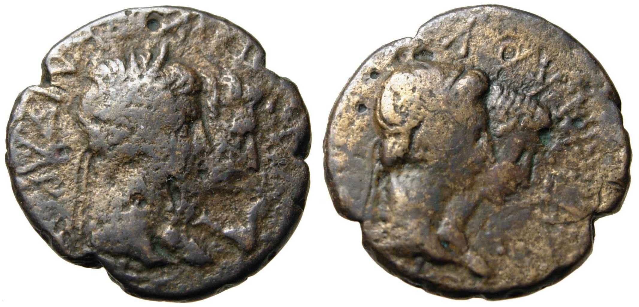 2868 Rhoemetalkes I Rex Thraciae AE