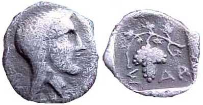 2327 Thracian Kingdom Saratokos Trihemiobol AR