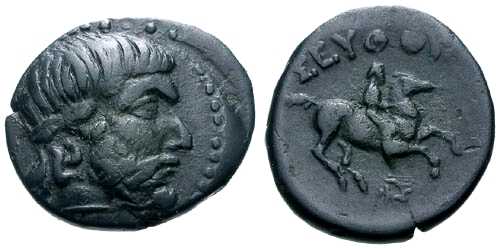 2272 Seuthes III Rex Thraciae AE