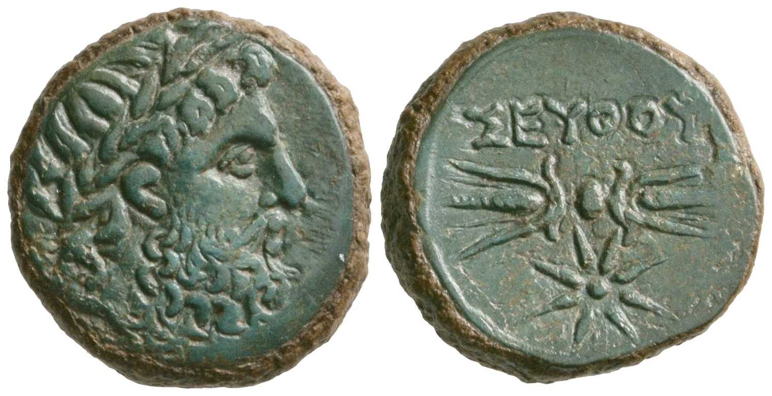 6619 Seuthes III Rex Thraciae AE