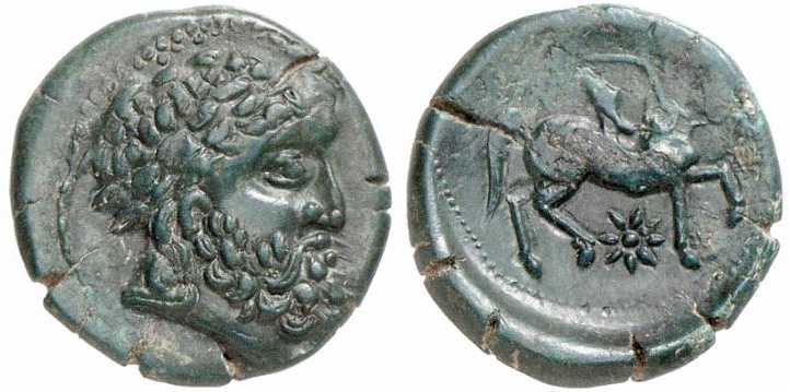 v1496 Seuthes III Rex Thraciae AE
