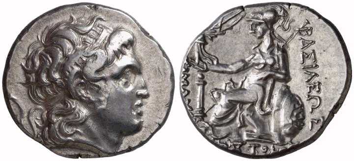 v1393 Scostoces Rex Thraciae Tetradrachm AR