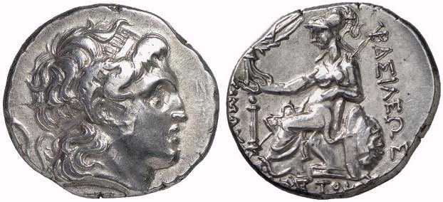 v1395 Scostoces Rex Thraciae Tetradrachm AR