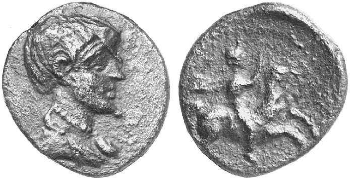 v1404 Scostoces Rex Thraciae AE