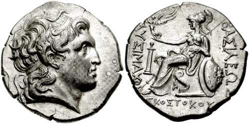 v1422 Scostoces Rex Thraciae Tetradrachm AR