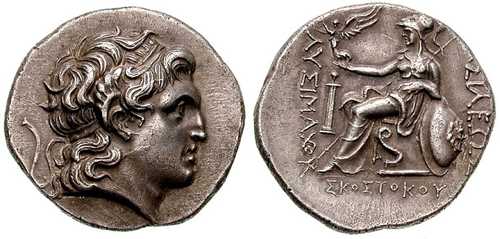 v1425 Scostoces Rex Thraciae Tetradrachm AR